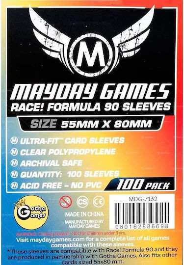 Mayday Games Ръкави За Карти 50 Бр