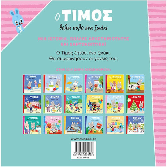 Ο Τίμος Θέλει Πολύ Ένα Ζωάκι, Ο Τίμος