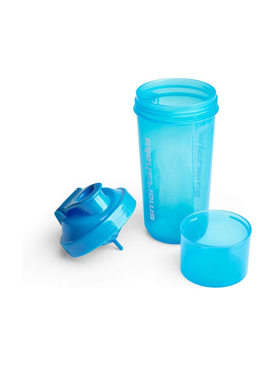 SmartShake Slim Shaker Πρωτεΐνης 500ml Πλαστικό Μπλε