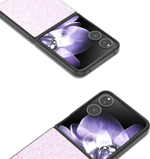 Glitter Powder Book Πλαστικό Ροζ (Xiaomi Mix Flip)
