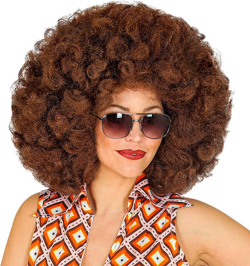 Afro Carnival Wig Afro Chestnut