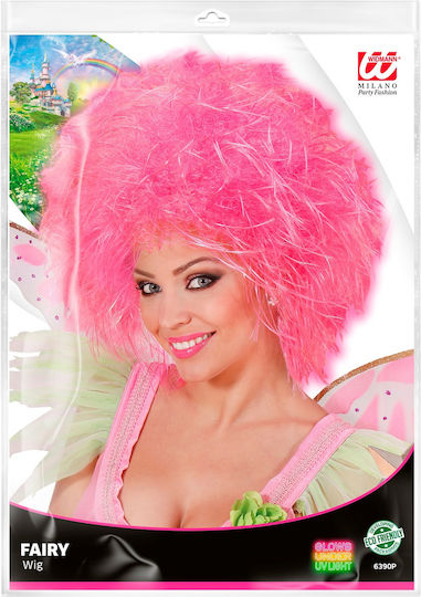 Fairy Karnevalsperücke Afro Orange