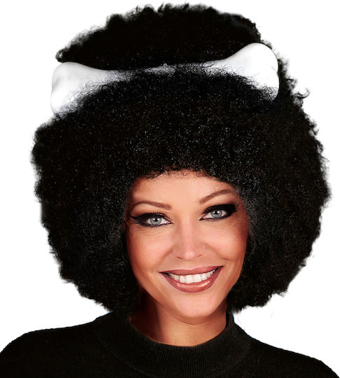 Carnival Wig Afro Brunette
