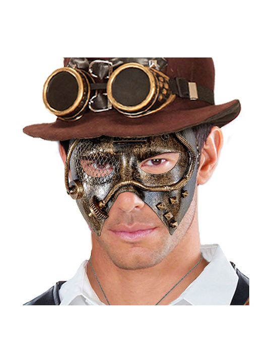 Carnival Mask Eyemask Steampunk Copper