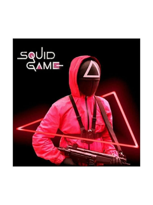 Αποκριάτικη Μάσκα Προσώπου Squid Game