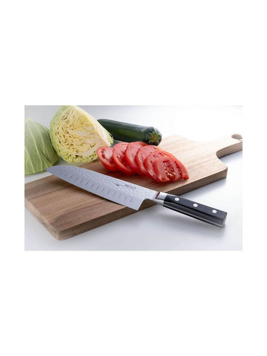 MAC Μαχαίρι Santoku από Ανοξείδωτο Ατσάλι 17.5cm
