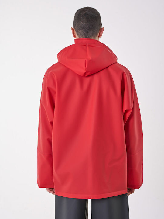 Anorak Long Αδιάβροχο Ανδρικό Σακάκι Εργασίας