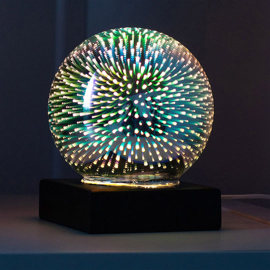 The Source Fibre Ball Light Decorative Lamp Multicolour