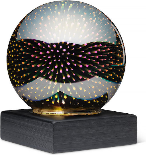 The Source Fibre Ball Light Decorative Lamp Multicolour