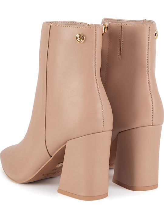 Stiefeletten Damen Beige