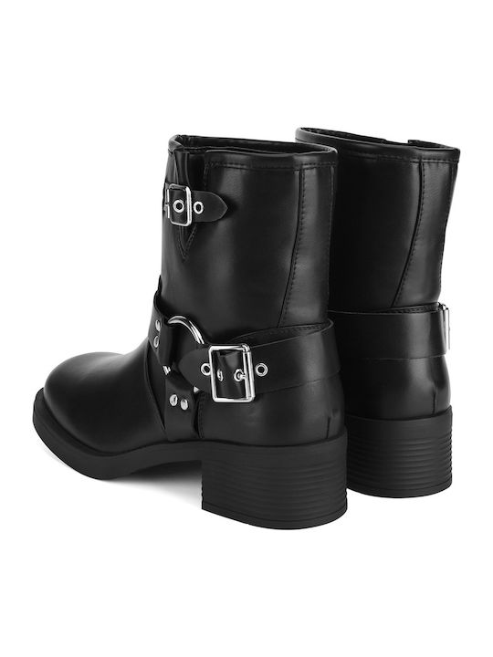 Stiefeletten Damen Schwarz