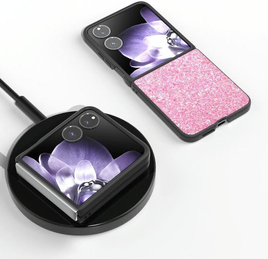 Glitter Powder Book Πλαστικό Μωβ (Xiaomi Mix Flip)