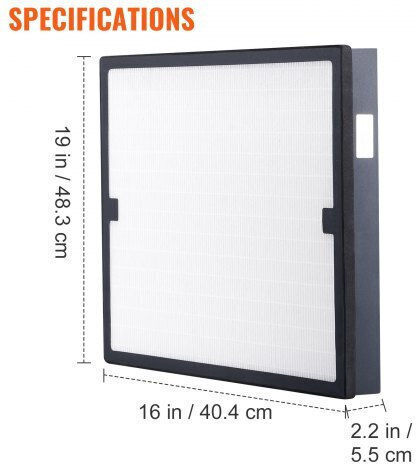 Vevor HEPA Filter for Air Purifier 840349927527