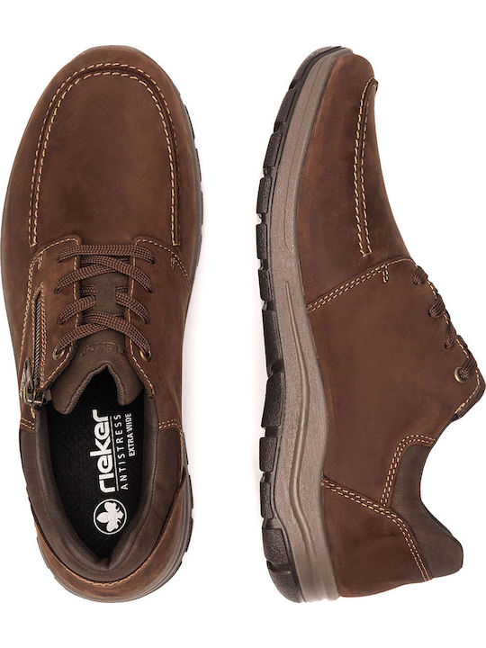 Leder Herren Freizeitschuhe Braun