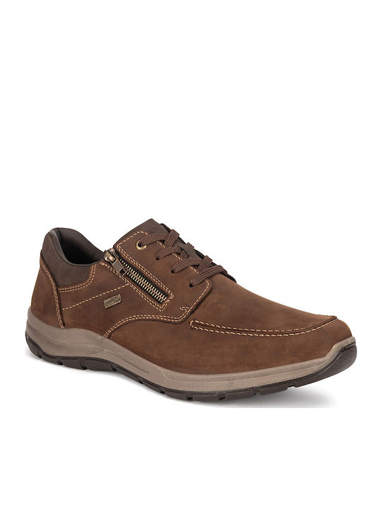 Leder Herren Freizeitschuhe Braun
