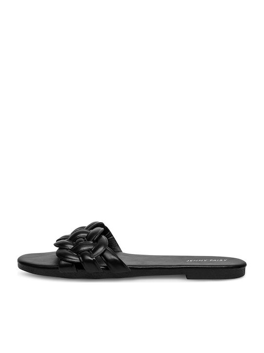 Flache Sandalen für Damen in Schwarz Farbe