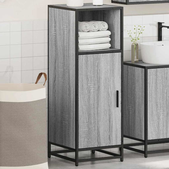 vidaXL Ντουλάπι Μπάνιου 35x37.5x100cm Sonoma