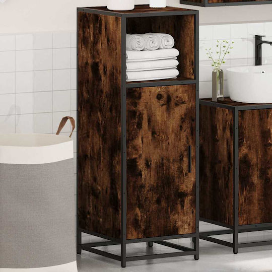 vidaXL Cabinet de baie L35xA37.5xÎ100cm Maro