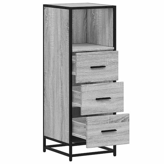 vidaXL Ντουλάπι Μπάνιου 35x37.5x100cm Sonoma