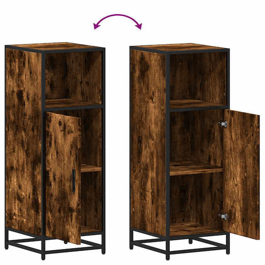 vidaXL Cabinet de baie L35xA37.5xÎ100cm Maro