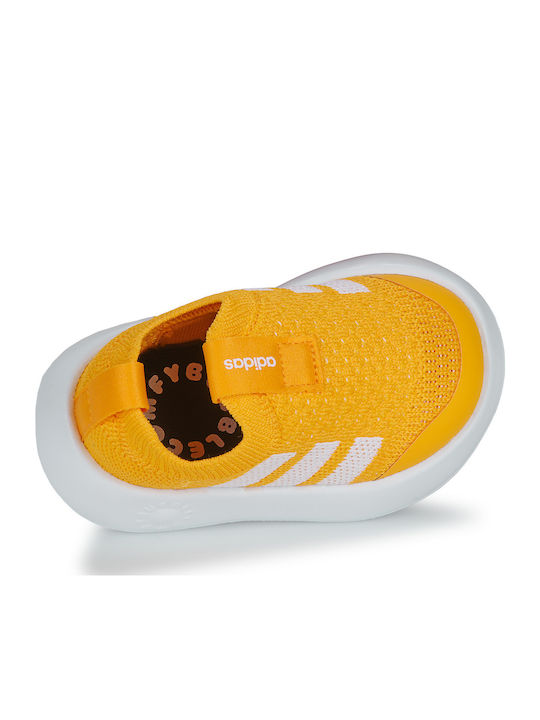 Bubblecomfy Παιδικά Sneakers Slip-on Κίτρινα