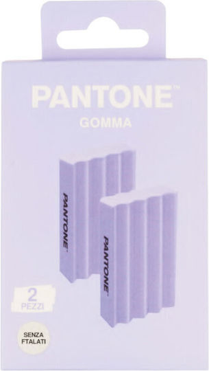 Pantone Γόμα για Μολύβι 2τμχ Γαλάζια