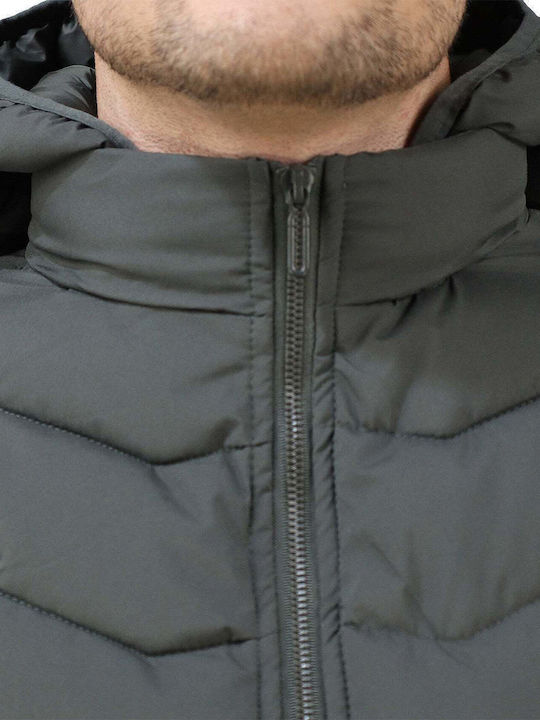 Sleeveless Jacket Puffer Green (green)