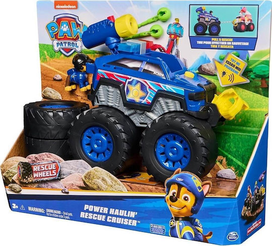 Spin Master Paw Patrol Power Haulin' Rescue Cruiser Αυτοκινητάκι για 3+ Ετών