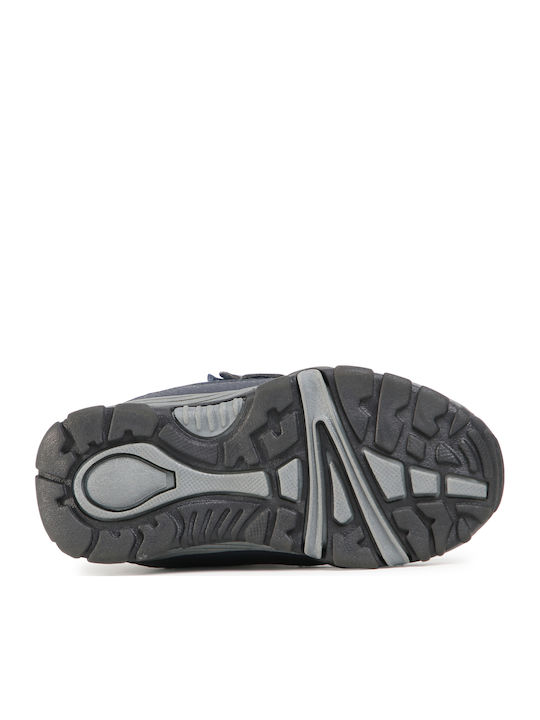 Kids Snow Boots with Velcro Gray