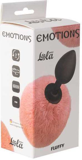 Flauschiger Rosa Analplug Emotionen