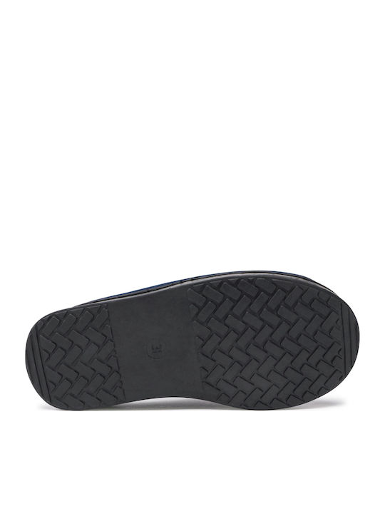 Kids Slippers Navy Blue