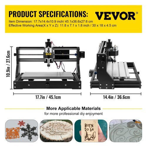 Vevor CNC Machine DKJ3018PRO500MW01V2