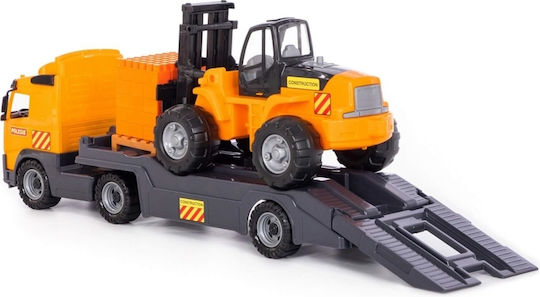 Wader-polesie 36797 Low-loader With Forklift + 30 Pads In Grid