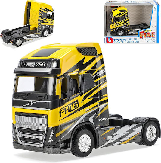 Bburago Volvo Fh16 Spielzeugauto Volvo Fh16 Gelb 1:43 Für 3+ Jahre