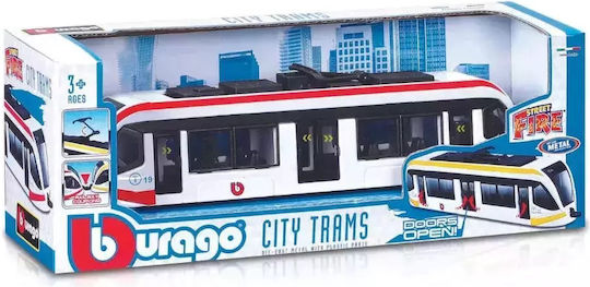 Bburago City Bus Scale 1:43 for 3+ Years (Various Designs) 1pc