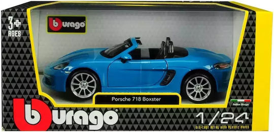 Bburago Bburago Spielzeugauto Porsche 718 Boxster - Blau 1:24 Für 4+ Jahre