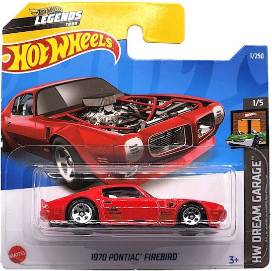 Hot Wheels 1970 Pontiac Firebird Toy Car for 3++ Years