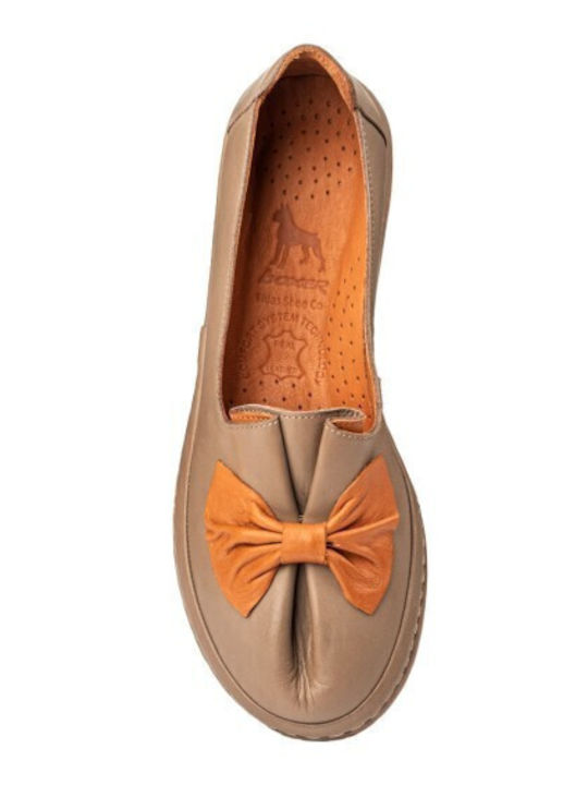 Дамски Loafers в Бежов Цвят