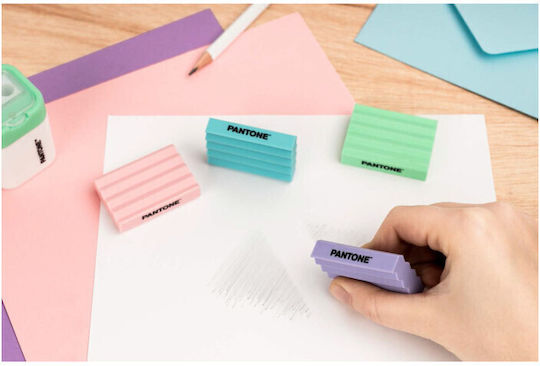 Eraser 2 Pieces Pastel Colors Pt 84015613 Pantone 8059484015613 Nibs Poz
