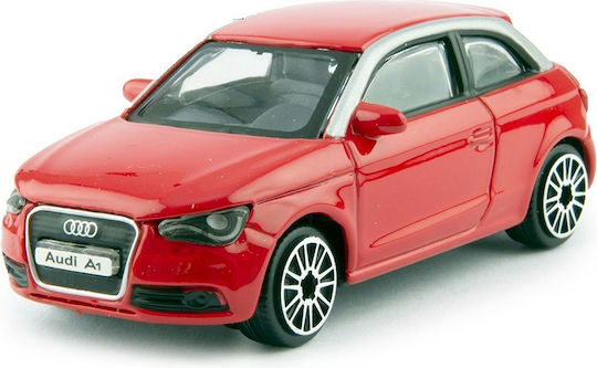 Bburago Mașinuță Audi A1 - Roșu 1:43 Pentru 3+ Ani
