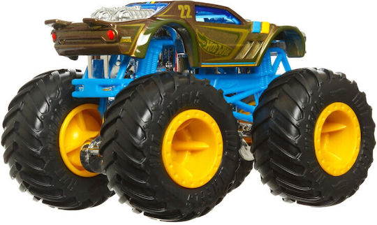 Hot Wheels Color Shifters Mașinuță Schimb De Noapte Scară 1:64 Monster Truck Pentru 3+ Ani