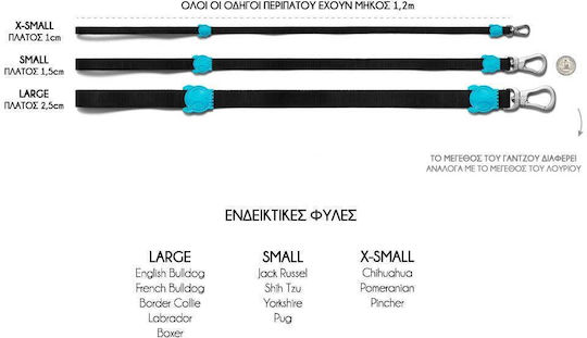 Zee-dog Dog Leash Strap Length 1.20m Width 2.5cm