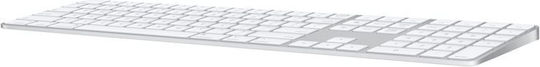Apple Magic Kabellos Bluetooth Nur Tastatur Internationales Englisch Weiß