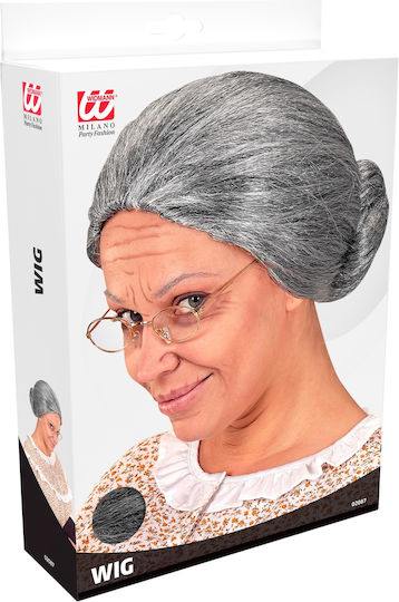 Carnival Wig Straight Gray