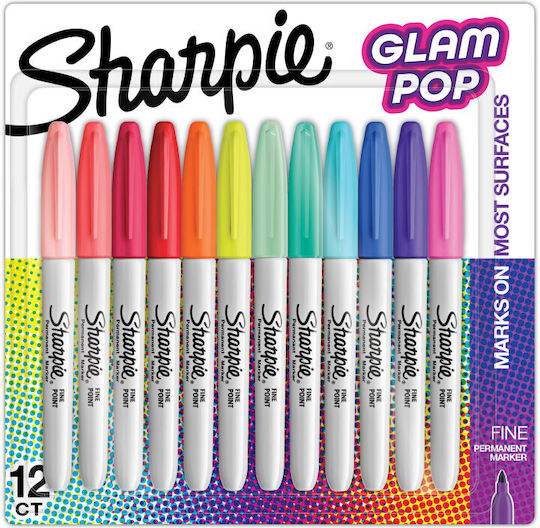 Sharpie Markere de Desen 0.9mm Set 12buc