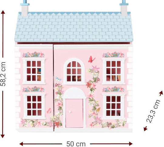 Joyland Cottage Ξύλινο Κουκλόσπιτο 58.2εκ.