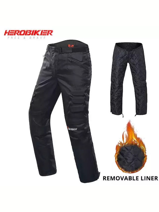 Motorcycle Pants Quick Take-off Design Waterproof Thermal Lining Duhan Winter Pants B Xxl