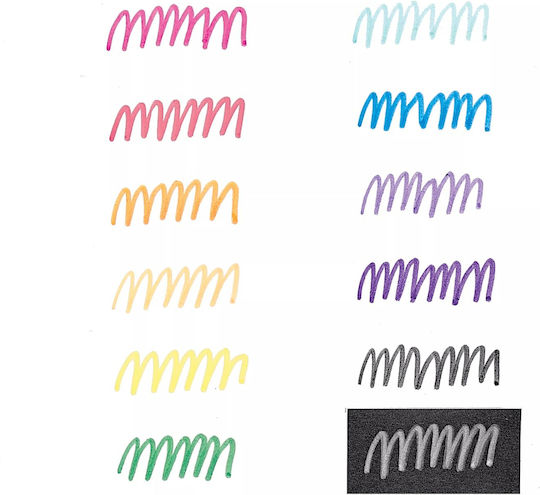 Ooly Drawing Markers Thin Set 12pcs