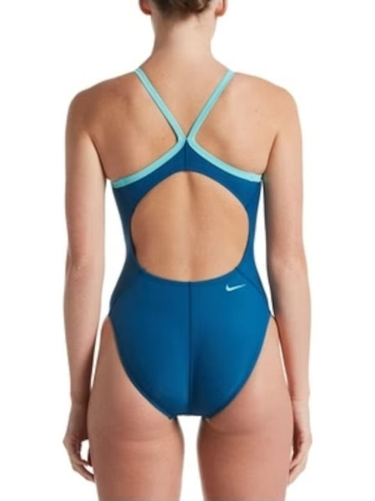 Sport-Badeanzug Blau