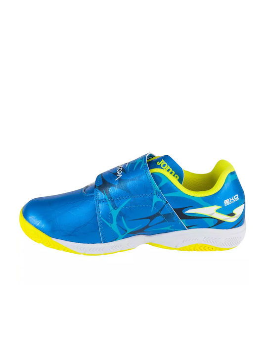 Joma Super Copa Jr Kids Indoor Soccer Shoes Blue